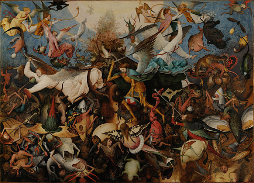 Pieter Bruegel 《 De val der opstandige engelen 》