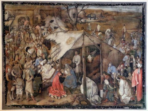 Pieter Bruegel 《 De aanbidding der wijzen 》