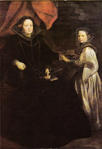 アントーンファン・デイク「ジェヌアの母娘の肖像画」