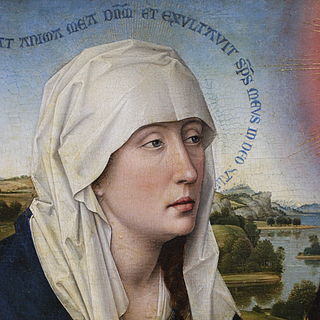 ロヒール・ファン=デル=ウェイデン「バラク祭壇画」の聖母